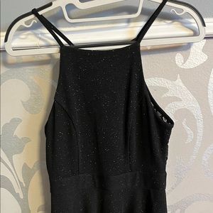 Sparkly black dress XS